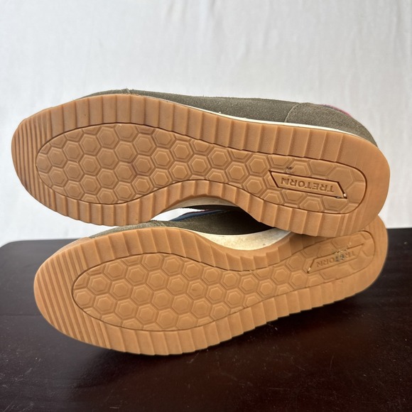 Tretorn Shoes Women Size 6  Blue & Pink Wtrawlins 2 Walking Suede Comfort Preppy - Picture 4 of 5